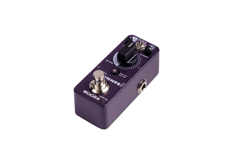 -Mooer 'Micro Drummer MKII' Mini Drum Machine Effects Pedal-Living Music