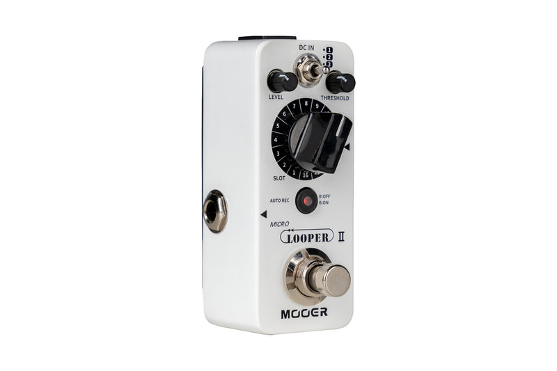 MEP-ML2-Mooer 'Micro Looper MKII' Loop Recording Micro Guitar Effects Pedal-Living Music