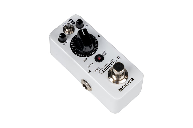 MEP-ML2-Mooer 'Micro Looper MKII' Loop Recording Micro Guitar Effects Pedal-Living Music