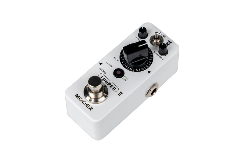 MEP-ML2-Mooer 'Micro Looper MKII' Loop Recording Micro Guitar Effects Pedal-Living Music