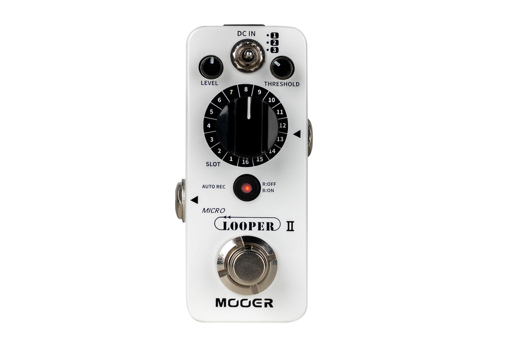 MEP-ML2-Mooer 'Micro Looper MKII' Loop Recording Micro Guitar Effects Pedal-Living Music