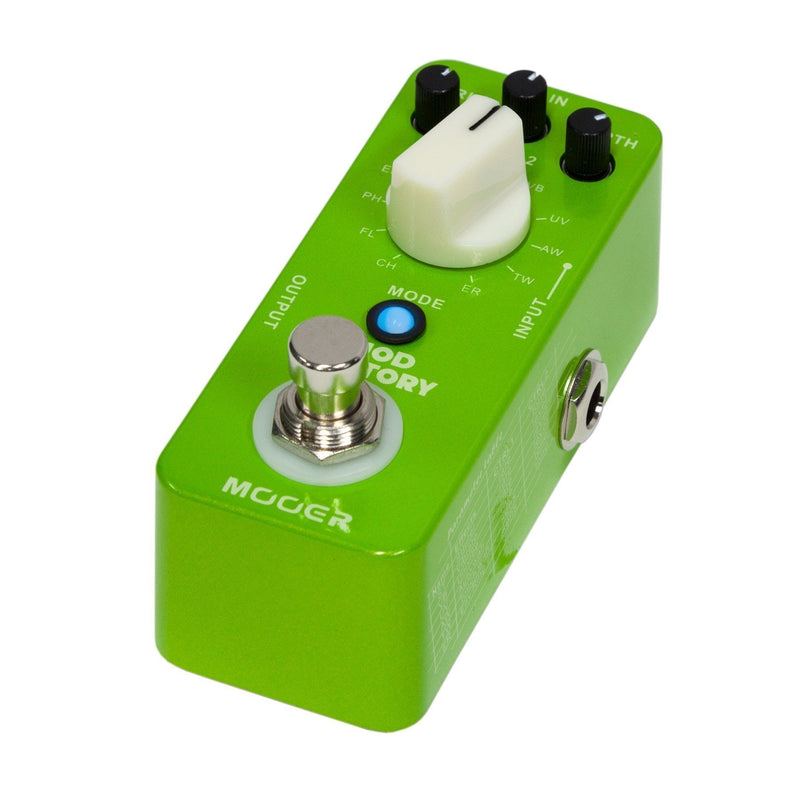 MEP-MF-Mooer 'Mod Factory' Multi Modulation Micro Guitar Effects Pedal-Living Music