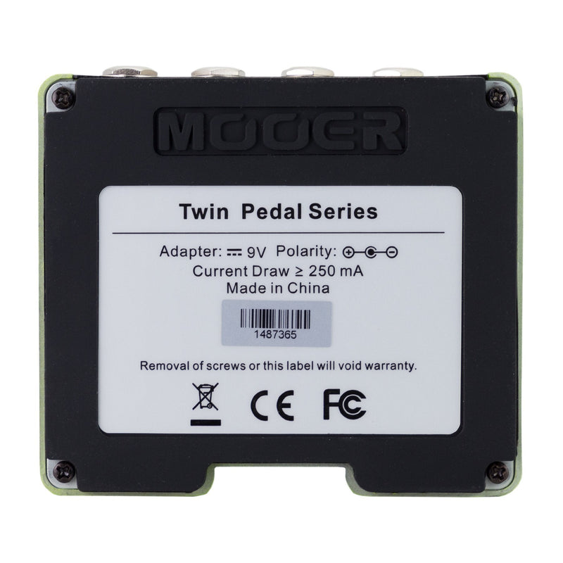 -Mooer 'Mod Factory Pro' Modulation Dual Guitar Effects Pedal-Living Music