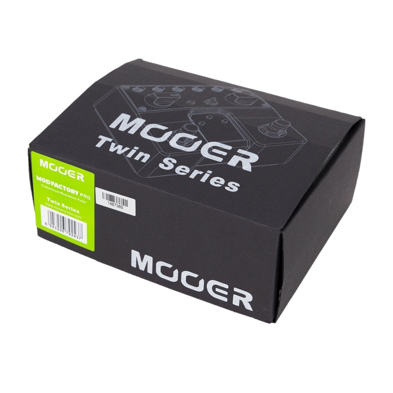 MEP-MFPRO-Mooer 'Mod Factory Pro' Modulation Dual Guitar Effects Pedal-Living Music