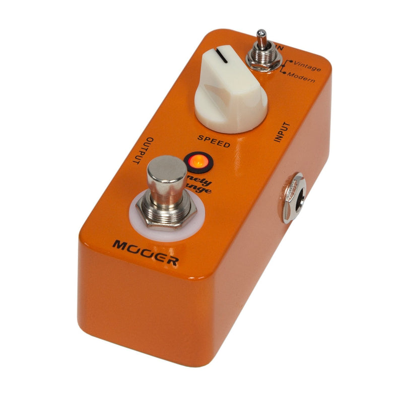 -Mooer 'Ninety Orange' Phaser Micro Guitar Effects Pedal-Living Music