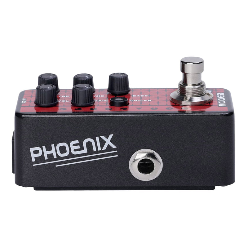 MEP-PA16-Mooer 'Phoenix 016' Digital Micro Preamp Guitar Effects Pedal-Living Music