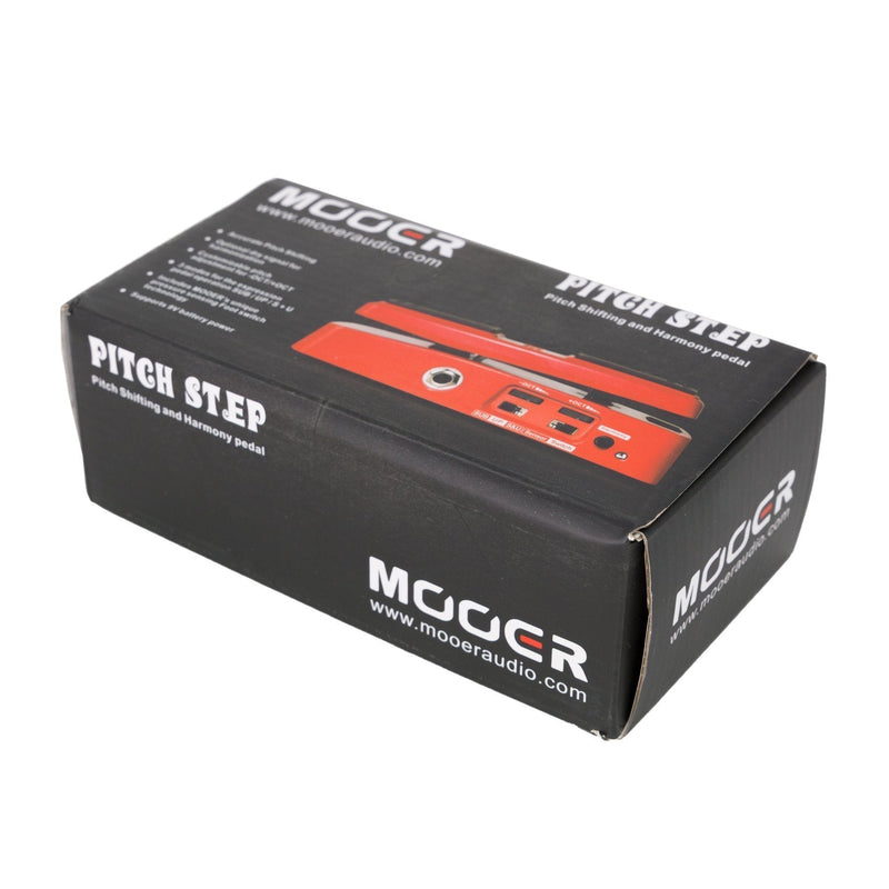 -Mooer 'Pitch Step' Polyphonic Pitch Shifter and Harmoniser Guitar Effects Pedal-Living Music