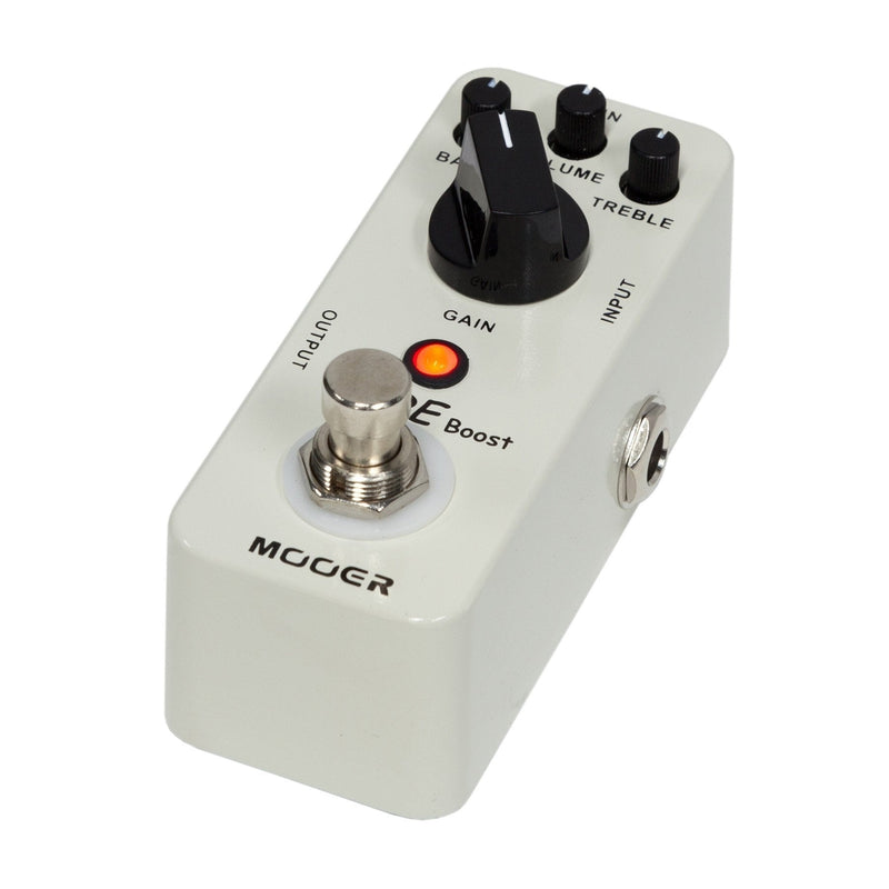 -Mooer 'Pure Boost' Clean Boost Micro Guitar Effects Pedal-Living Music