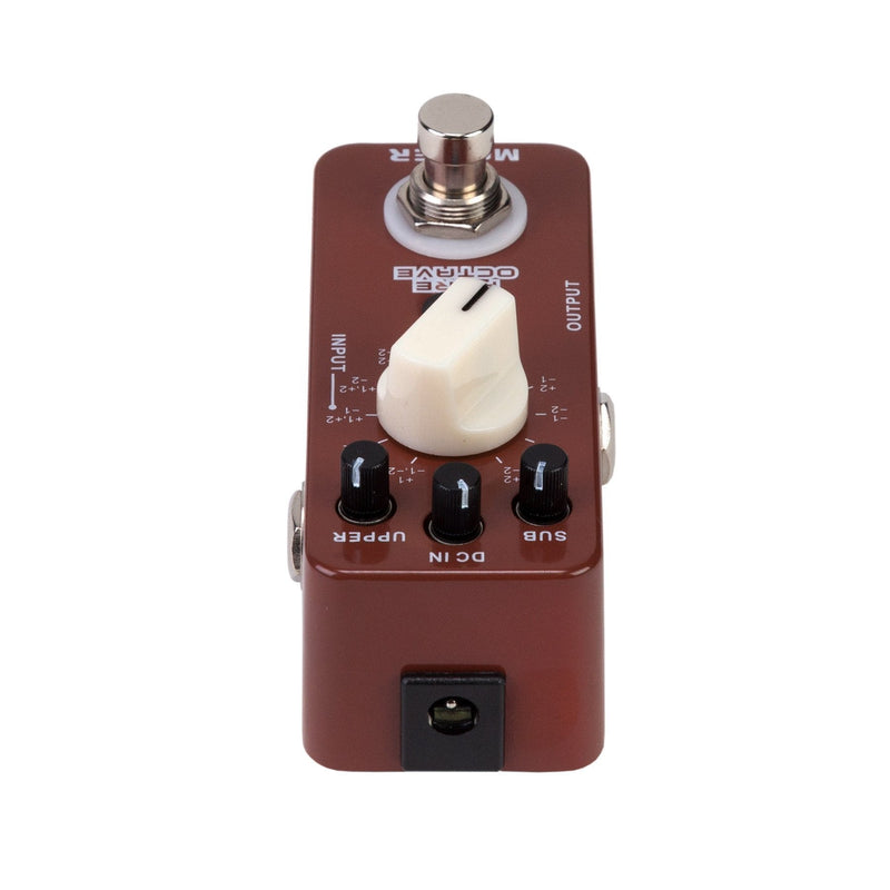 -Mooer 'Pure Octave' Polyphonic Octave Micro Guitar Effects Pedal-Living Music