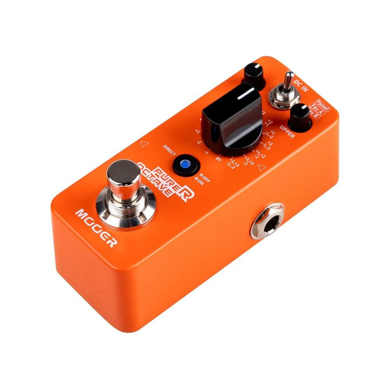 -Mooer 'Purer Octave' Pro Octave Micro Guitar Effects Pedal-Living Music