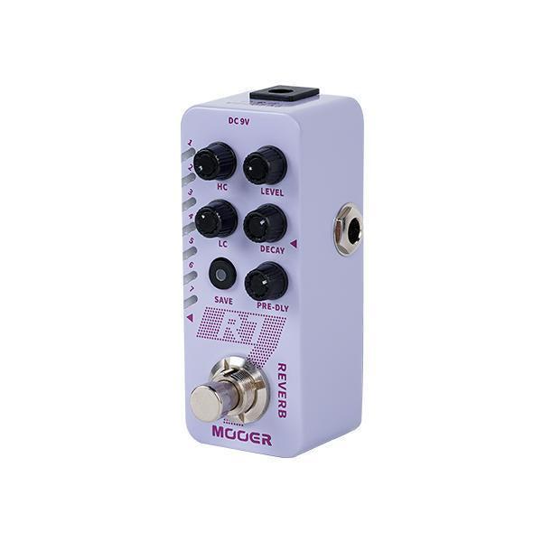 -Mooer 'R7' Digital Reverb Micro Guitar Effects Pedal-Living Music