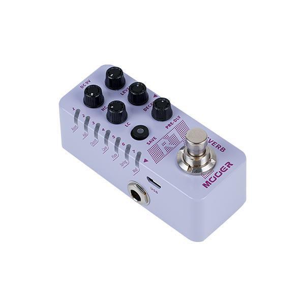 -Mooer 'R7' Digital Reverb Micro Guitar Effects Pedal-Living Music