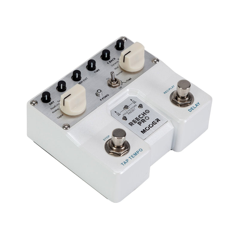 -Mooer Reecho Pro Digital Delay Dual Guitar Effects Pedal-Living Music