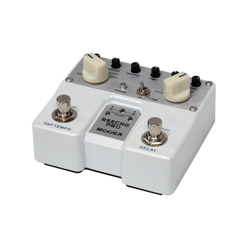 -Mooer Reecho Pro Digital Delay Dual Guitar Effects Pedal-Living Music