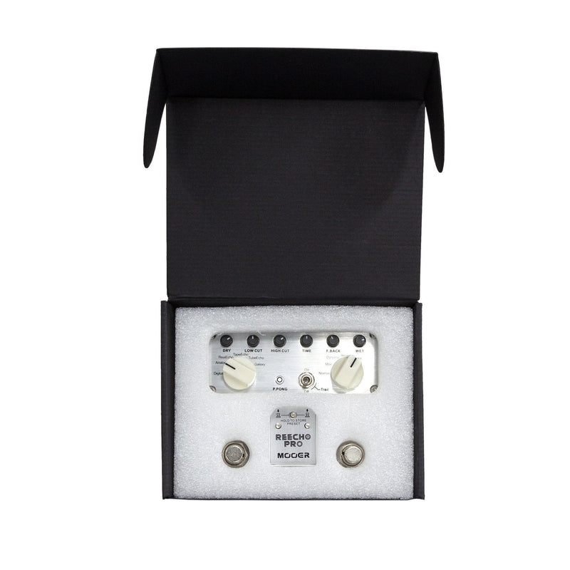 -Mooer Reecho Pro Digital Delay Dual Guitar Effects Pedal-Living Music