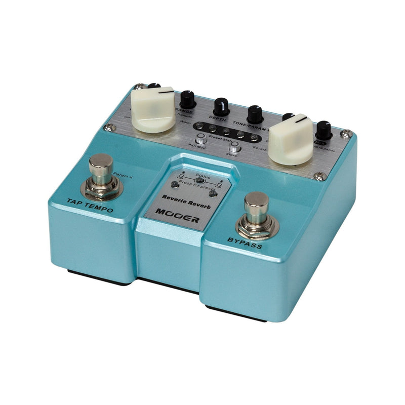 -Mooer Reverie Reverb Digital Dual Guitar Effects Pedal-Living Music