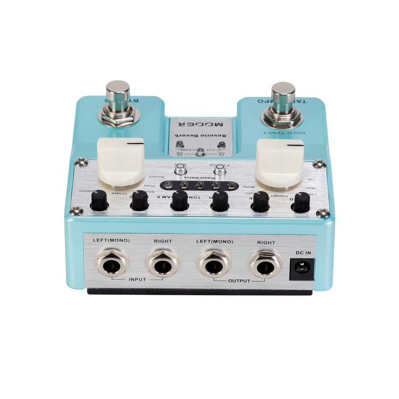 -Mooer Reverie Reverb Digital Dual Guitar Effects Pedal-Living Music