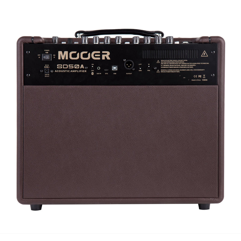 -Mooer 'Shadow' SD50A 50 Watt Acoustic Guitar Amplifier-Living Music