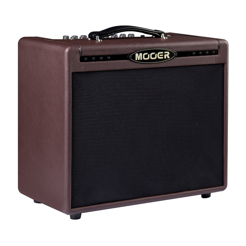 -Mooer 'Shadow' SD50A 50 Watt Acoustic Guitar Amplifier-Living Music