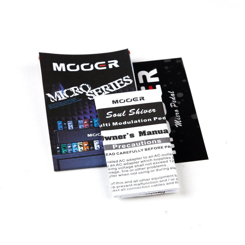 MEP-SS-Mooer Soul Shiver Chorus, Vibrato & Rotary Micro Guitar Effects Pedal-Living Music