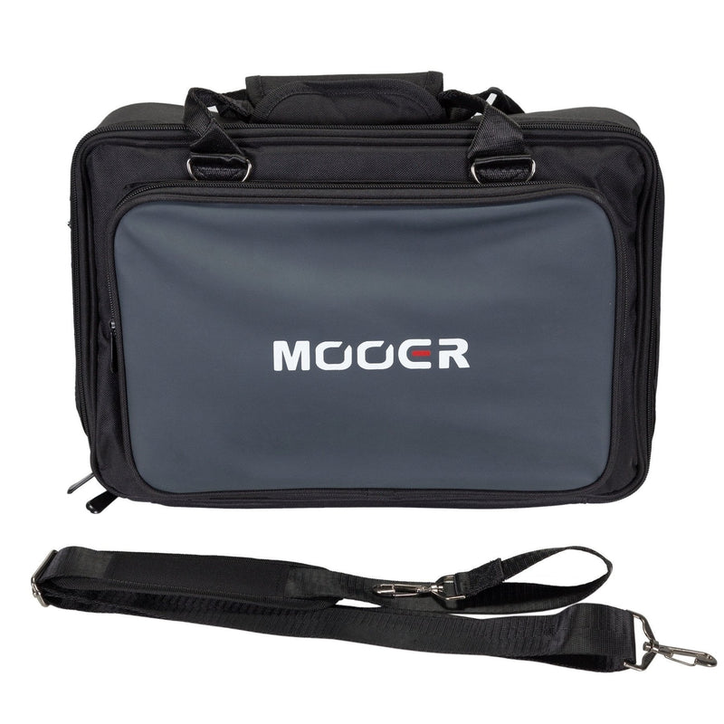 -Mooer 'Stomplate' Folding Pedal Board for 10 Micro Guitar Effects Pedals-Living Music