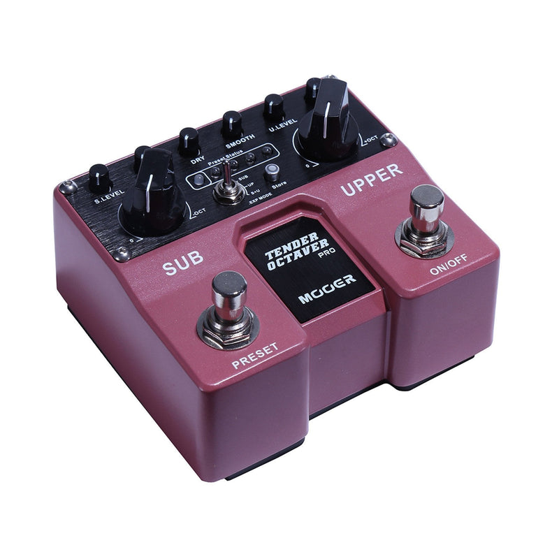 -Mooer Tender Octaver Pro Octave Dual Guitar Effects Pedal-Living Music