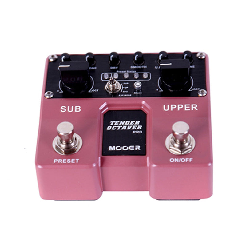 -Mooer Tender Octaver Pro Octave Dual Guitar Effects Pedal-Living Music
