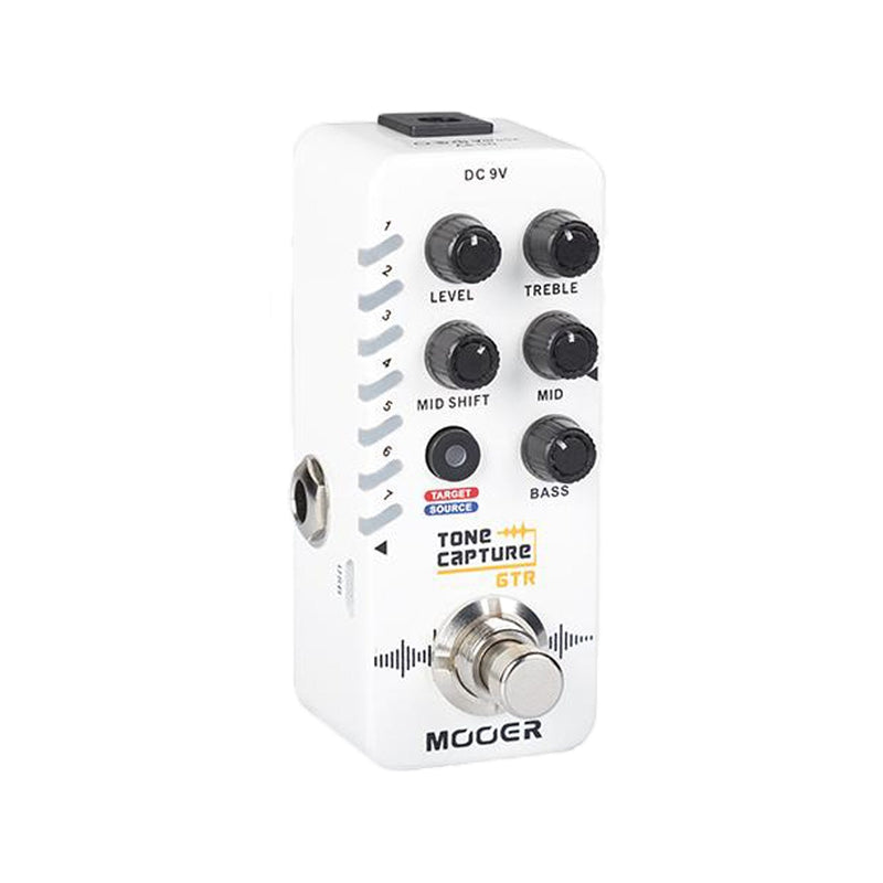 MEP-TOC-Mooer Tone Capture GTR EQ Sampler Micro Guitar Effects Pedal-Living Music