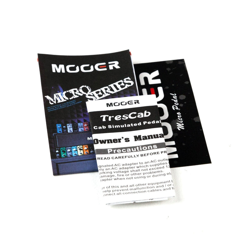 MEP-TCAB-Mooer Trescab Cabinet Simulator Micro Guitar Effects Pedal-Living Music