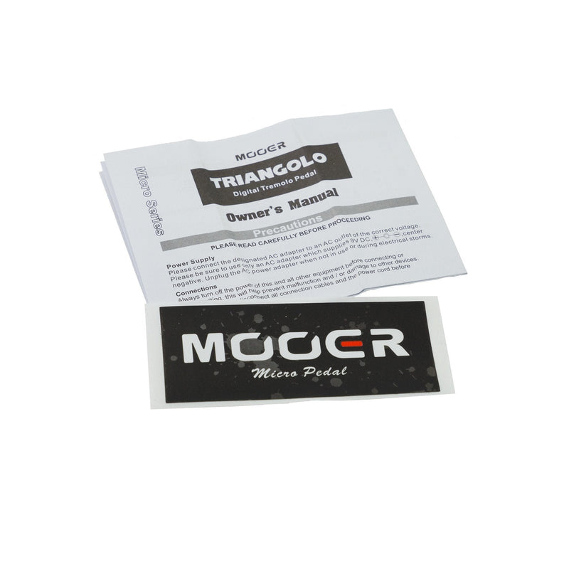-Mooer Triangolo Digital Tremolo Guitar Effects Pedal-Living Music
