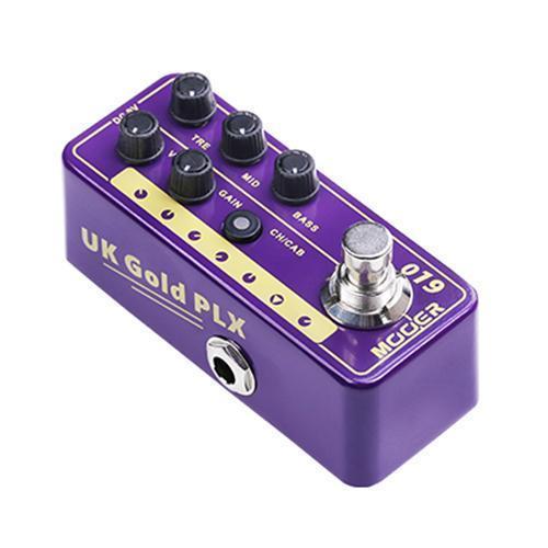 -Mooer 'UK Gold PLX 019' Digital Micro Preamp Guitar Effects Pedal-Living Music