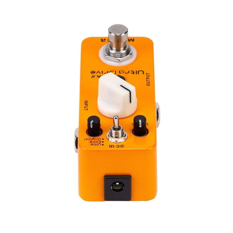 MEP-UD-Mooer Ultra Drive MKII Classic Rock Distortion Micro Guitar Effects Pedal-Living Music