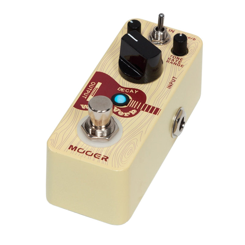 MEP-WV-Mooer WoodVerb Acoustic Reverb Micro Guitar Effects Pedal-Living Music