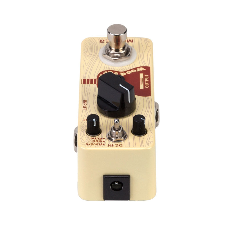 -Mooer WoodVerb Acoustic Reverb Micro Guitar Effects Pedal-Living Music