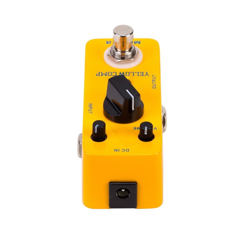 -Mooer Yellow Comp Compressor Micro Guitar Effects Pedal-Living Music
