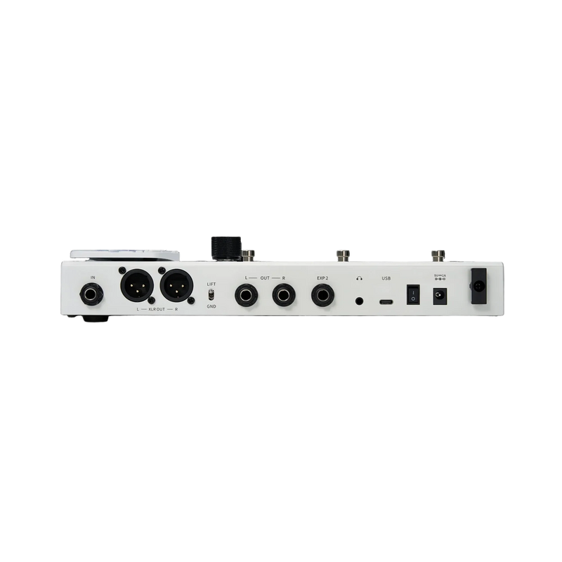 -Mooer GE-200 Plus Guitar Multi-Effects Processor (White)-Living Music