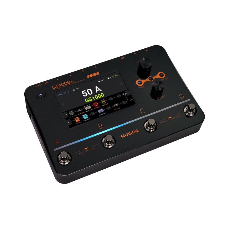 -Mooer GS1000 Li Intelligent Amp Profiling Processor-Living Music