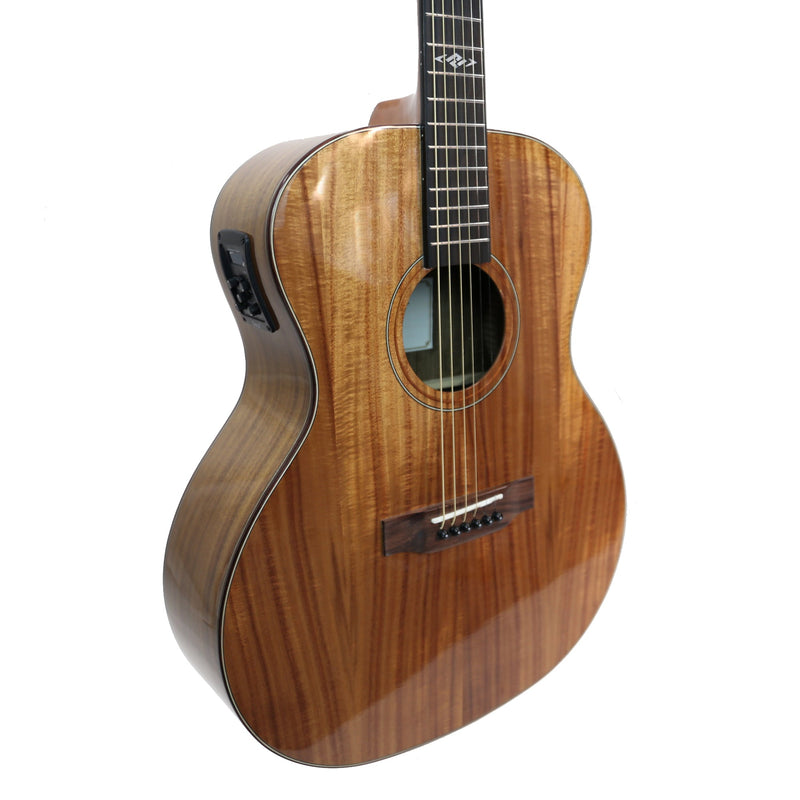 -Ranch 'Series 48' Auditorium Acoustic-Electric Guitar (Natural Gloss)-Living Music