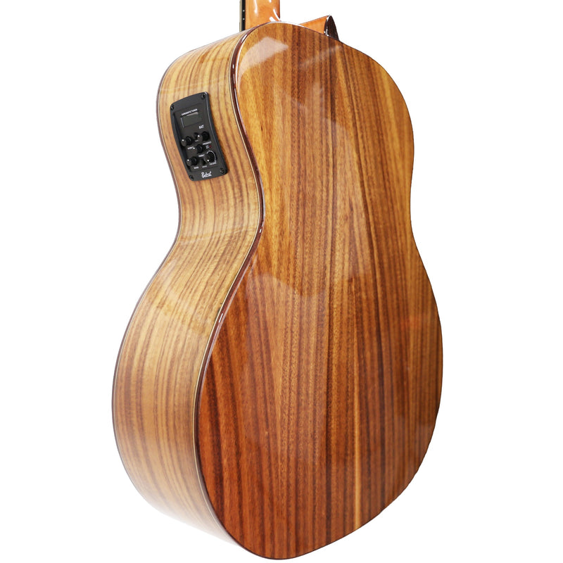 -Ranch 'Series 48' Left Handed Auditorium Acoustic-Electric Guitar (Natural Gloss)-Living Music