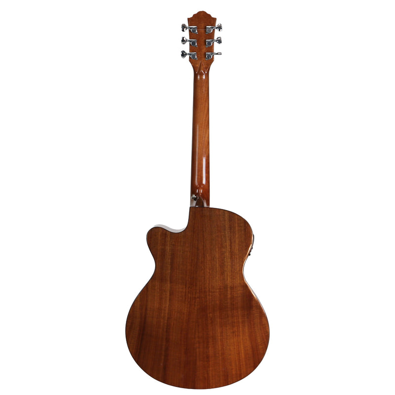 -Ranch 'Series 48' Folk Cutaway Acoustic-Electric Guitar (Natural Gloss)-Living Music