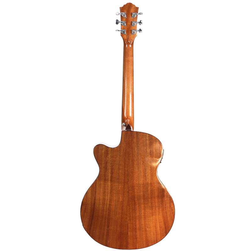 -Ranch 'Series 49' Folk Cutaway Acoustic-Electric Guitar (Blackburst Gloss)-Living Music