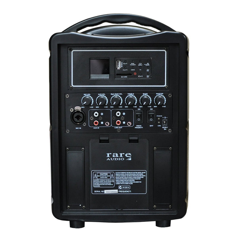 -Rare Audio 40 Watt Rechargeable PA System-Living Music