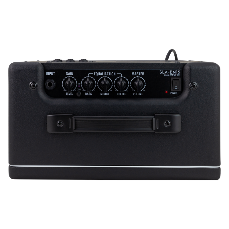 -Strauss BN15 15 Watt Vintage Bass Combo Amplifier (Black)-Living Music