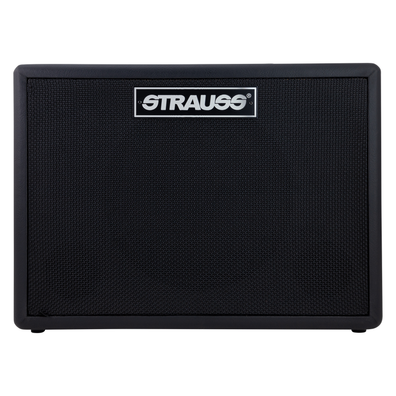 -Strauss BN30 30 Watt Vintage Bass Combo Amplifier (Black)-Living Music