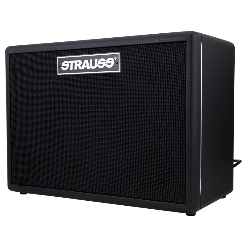 -Strauss BN30 30 Watt Vintage Bass Combo Amplifier (Black)-Living Music