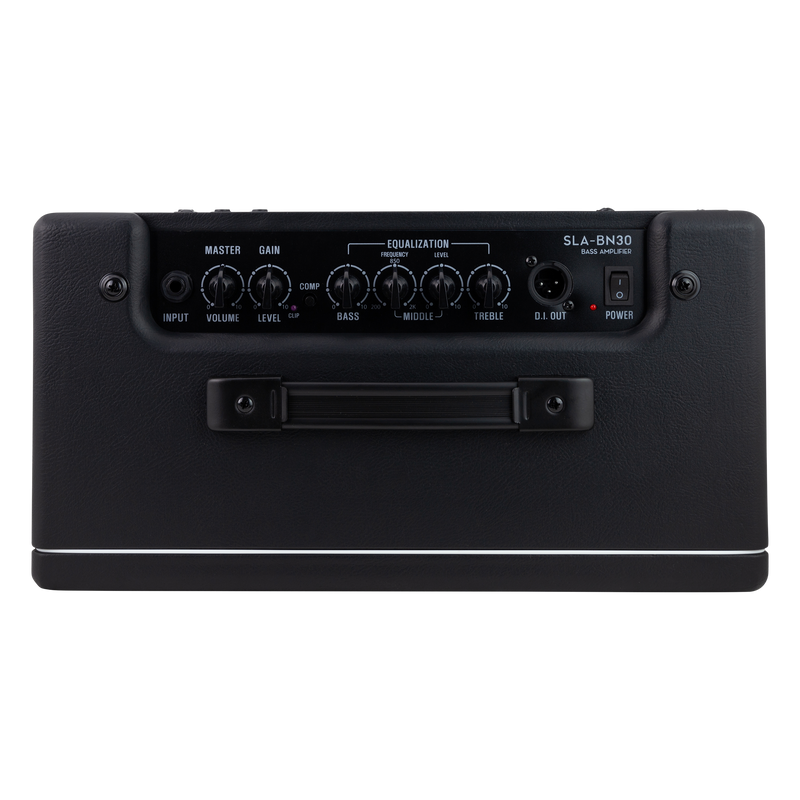 -Strauss BN30 30 Watt Vintage Bass Combo Amplifier (Black)-Living Music