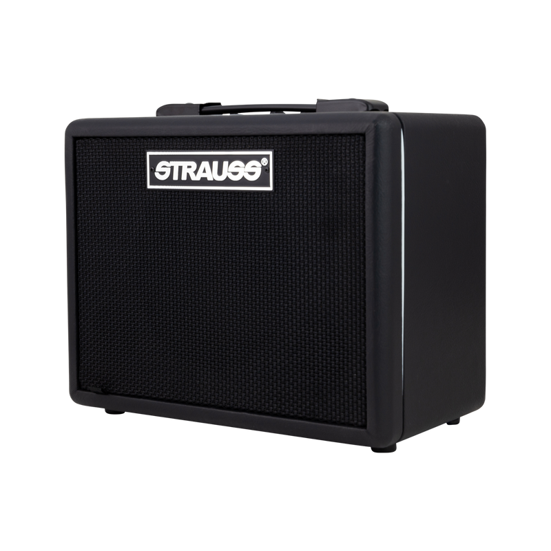 -Strauss GN10 10 Watt Vintage Guitar Combo Amplifier (Black)-Living Music
