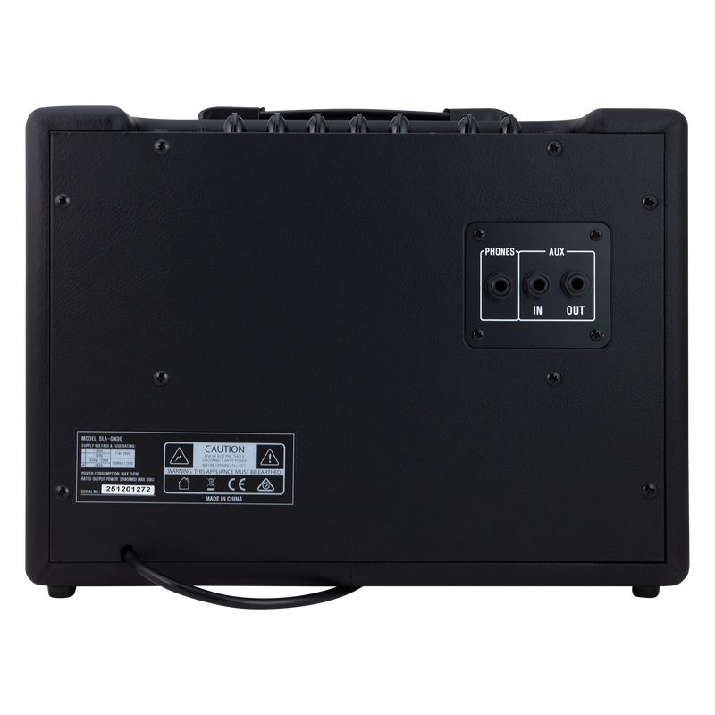 -Strauss GN30 30 Watt Vintage Guitar Combo Amplifier (Black)-Living Music