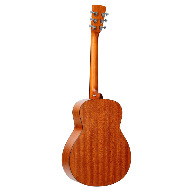 -Saga GS700 Solid Spruce Top Small Body Acoustic Guitar (Natural)-Living Music