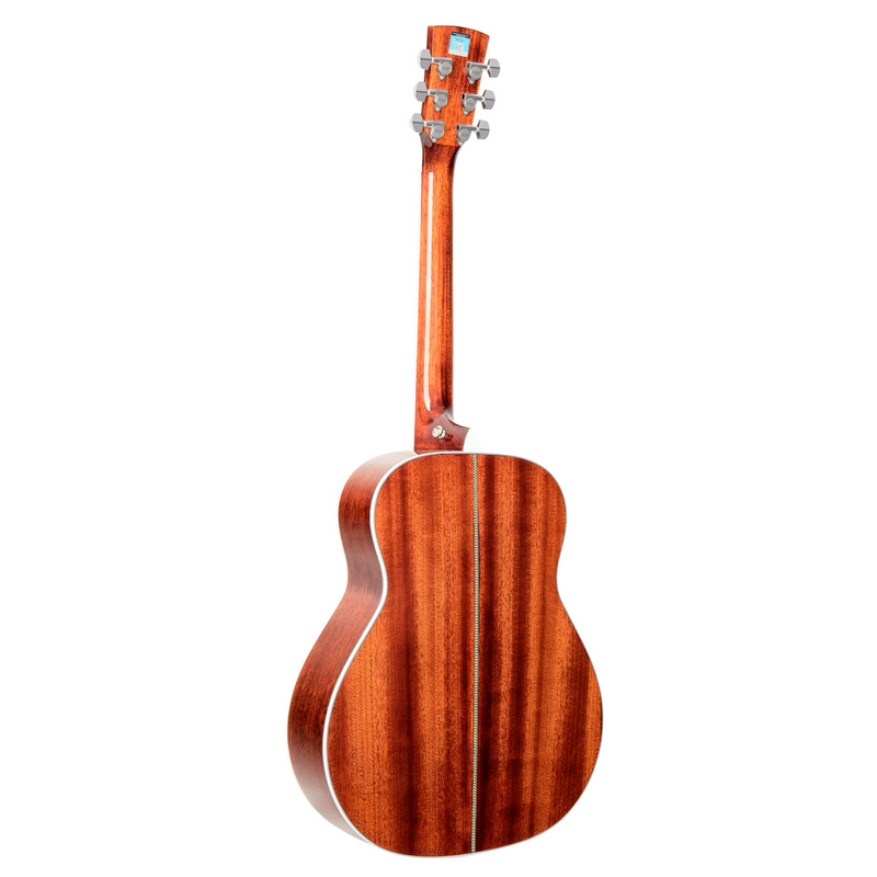 -Saga A1 Mini All Solid Acoustic Guitar (Natural)-Living Music